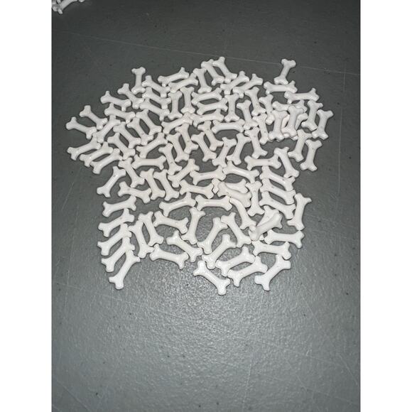 Lot of 200 LEGO Dog Bone Short White 93160 New - Picture 4 of 6